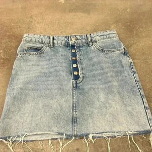 Zara denim  skirt